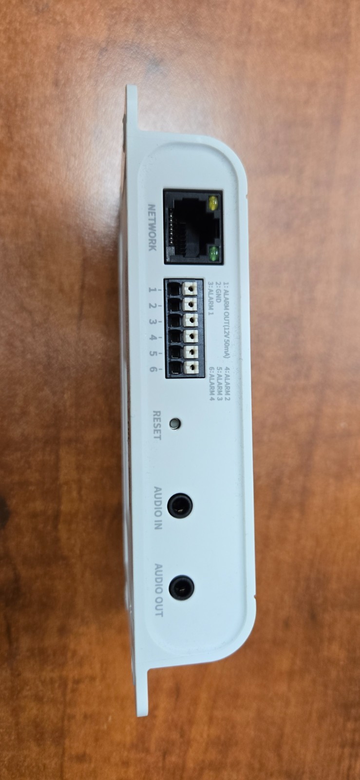 Hanwha SPM-4210 Network I/O Box for IP Cameras, White