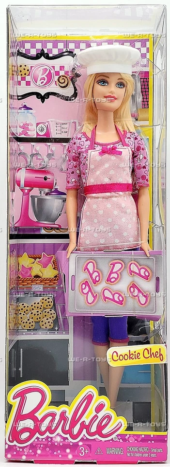 Muñeca Barbie Careers Cookie Chef 2013 Mattel BDT28 Foto 2 de 4