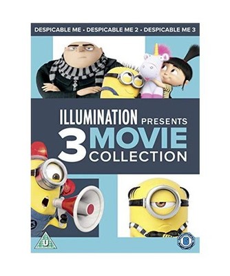 Despicable Me 1-3 Boxset [DVD] [2017]