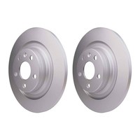 2 Bremsscheiben Voll Ø 63,6 Mm 12 Mm Hella Passend FüR U.A. Volvo XC60