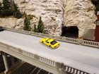 N scale 1990 Camaro Street Racer *finished* detailed model train detail yellow — photo 3
