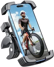 Lamicall Bike Phone Holder, Motorcycle Phone Mount - Motorcycle Handlebar Cell