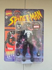 2024 Marvel Legends SpiderMan Retro Card Venom Figure 85th Walmart Exclusive New