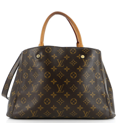 Louis Vuitton Montaigne Handbag Monogram Canvas MM