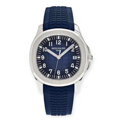 Patek Philippe Aquanaut Blue Dial & Strap - 5168G-001