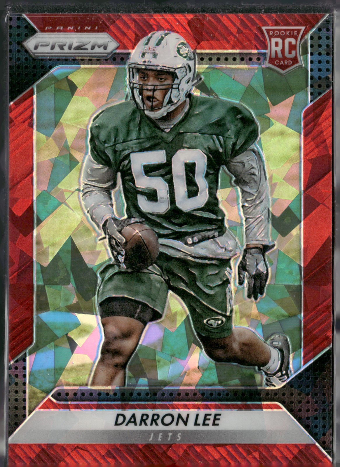 Darron Lee Panini Prizm #283 Red Crystals