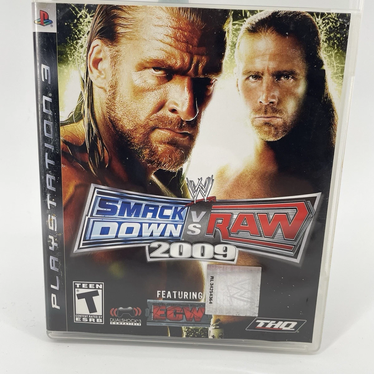 Sony PlayStation 3 WWE Smackdown vs. Raw 2009 Video Games for sale
