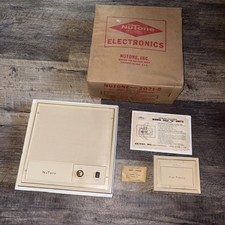 Vintage NuTone Intercom speaker N-2021-B/Opened Box/ NEW/ White  Gold