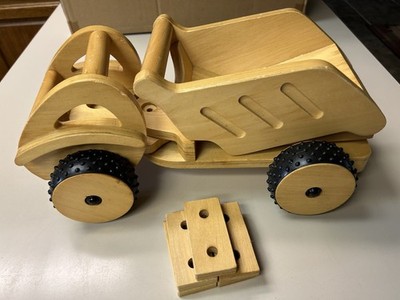 Vtg. Collector retired GUIDECRAFT CITO DUMP TRUCK TOY from Baby Einstein videos
