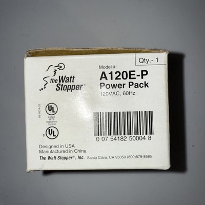 Watt stopper A120E-P Power Pack 120V-24VDC | eBay