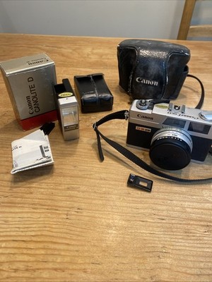 Canon Canonet QL17 GIII G3 40mm f1.7 Rangefinder Camera From Battery Tested READ