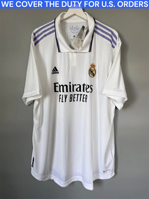 Real Madrid Jersey 22/23 Home Authentic Soccer Shirt HF0292 Adidas