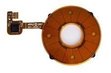 iPod Classic Click Wheel Apple 6th 7th Gen 80gb 120 160 ClickWheel Clear Orange