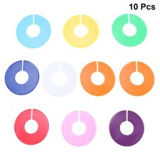 10 Pcs Size Buckle Baby Travel Store Clothing Circle Clothes Dividers