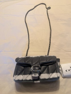 COACH Tabby Shoulder Bag Quilted Tie-dye Midnight Navy NWT