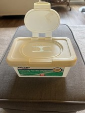 NEW Walmart Equate Baby Wipes Dispenser Compare 2 Huggies With Lid Open Button
