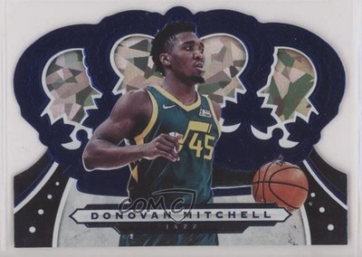 2019-20 Panini Crown Royale Crystal Blue 11/99 Donovan Mitchell #16 hs9