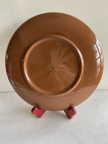 Stangl Pottery Plate 10" Tiered Serving Center Hole Replacement Country Flowers - Picture 3 of 7