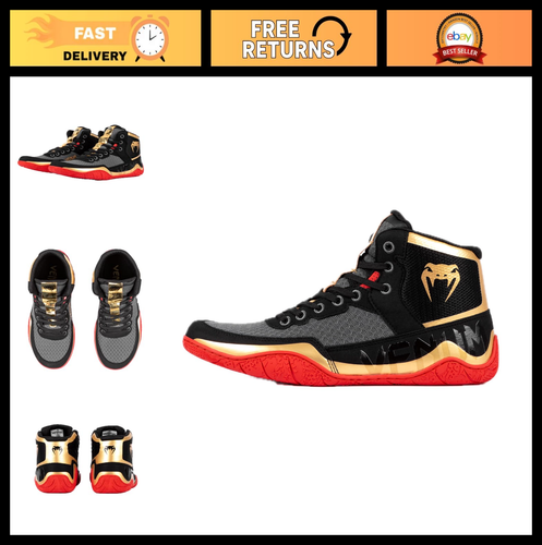 Scarpe Elite Unisex Lotta e Boxe per Uomo e Donna - Leggere, Durevoli, Co - Foto 1 di 8