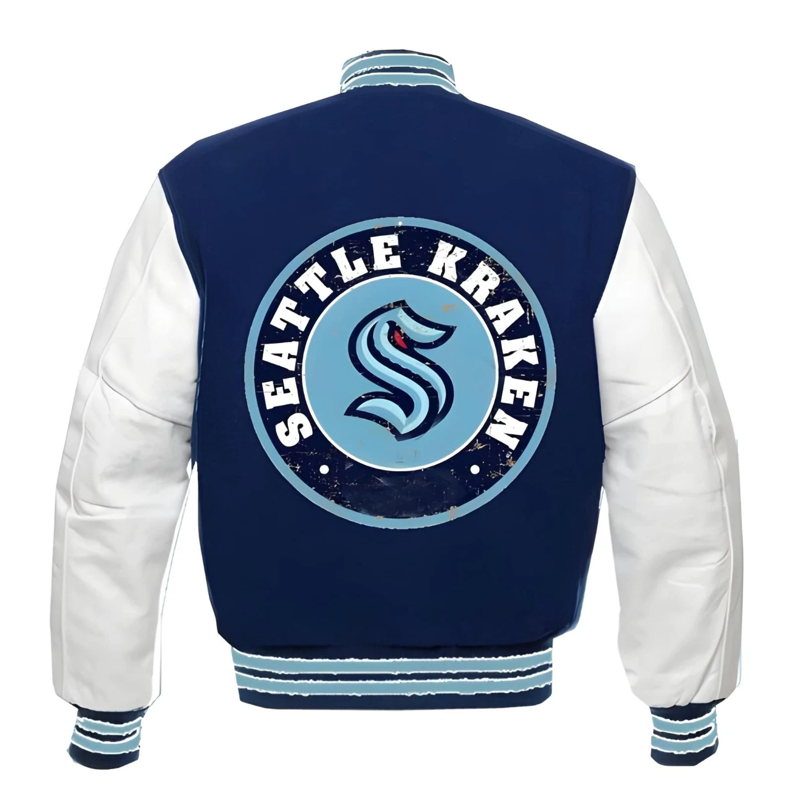 Seattle Kraken Baseball Jacket, Baseball Jacket Gift for Fan
