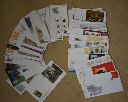 Jersey First Day Covers, 2017 and 2018 Sold Individually