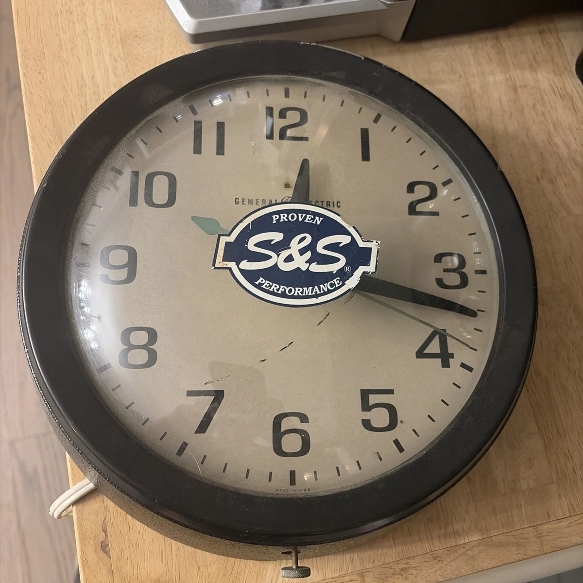 Outside Wall Clock Newby Mechanical Verdigris 12" Rustic - View #2