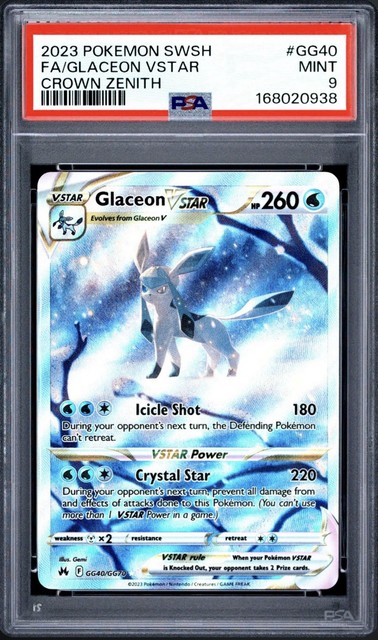 Glaceon VSTAR #GG40 (Crown Zenith (2023))