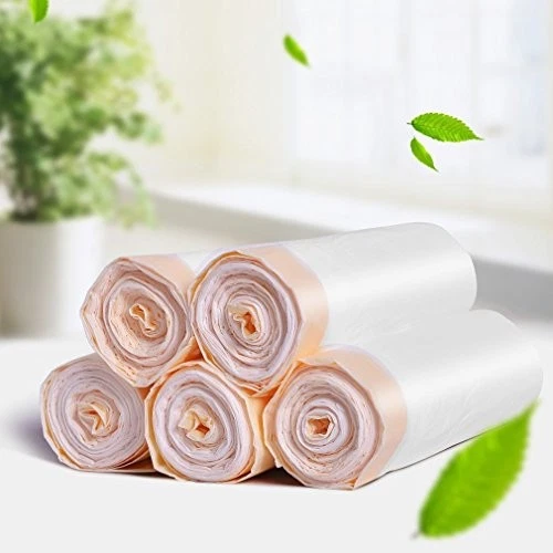 MEIDONG TRASH BAGS GARBAGE BAGS 13 GALLON TALL KITCHEN DRAWSTRING STRONG BAGS - Image 3 of 4