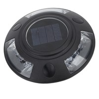 (Red Light)Rastky Solar Powered Driveway Marker Light Aluminium Alloy Solar Road