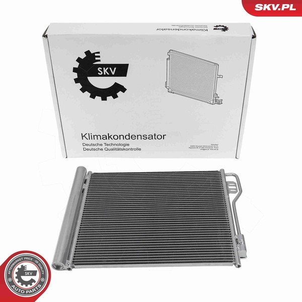 Esen SKV Kondensator Klimaanlage 86SKV301 Aluminium FüR Smart Fortwo 451 Cdi 300-image