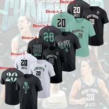 Sabrina Ionescu #20 New York Commissioner's Cup Championship Name Number Player