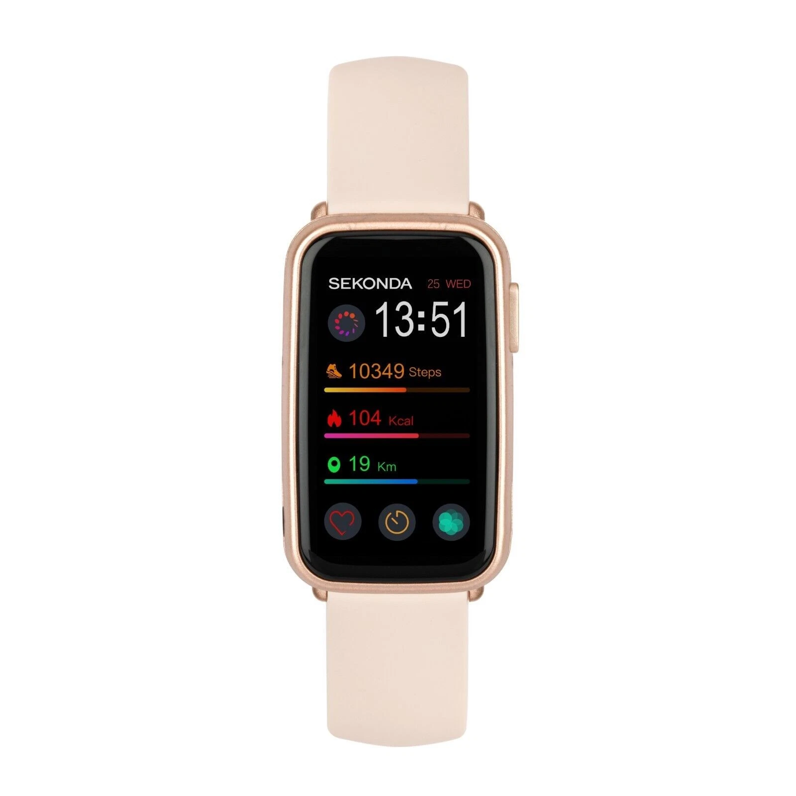 Sekonda Fitness Tracker Smart Watch Pink RRP £39.99 Model 30170
Opens in a new window or tab