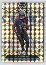 2024 Panini Mosaic Mosaic Prizm Gus Edwards #121 1ew5