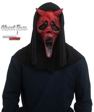 Ghost Face Devil Face Bling Mask Scream Halloween Costume Adult Red