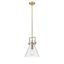 Innovations Lighting Newton Cone - 1 Light 10" Stem Hung