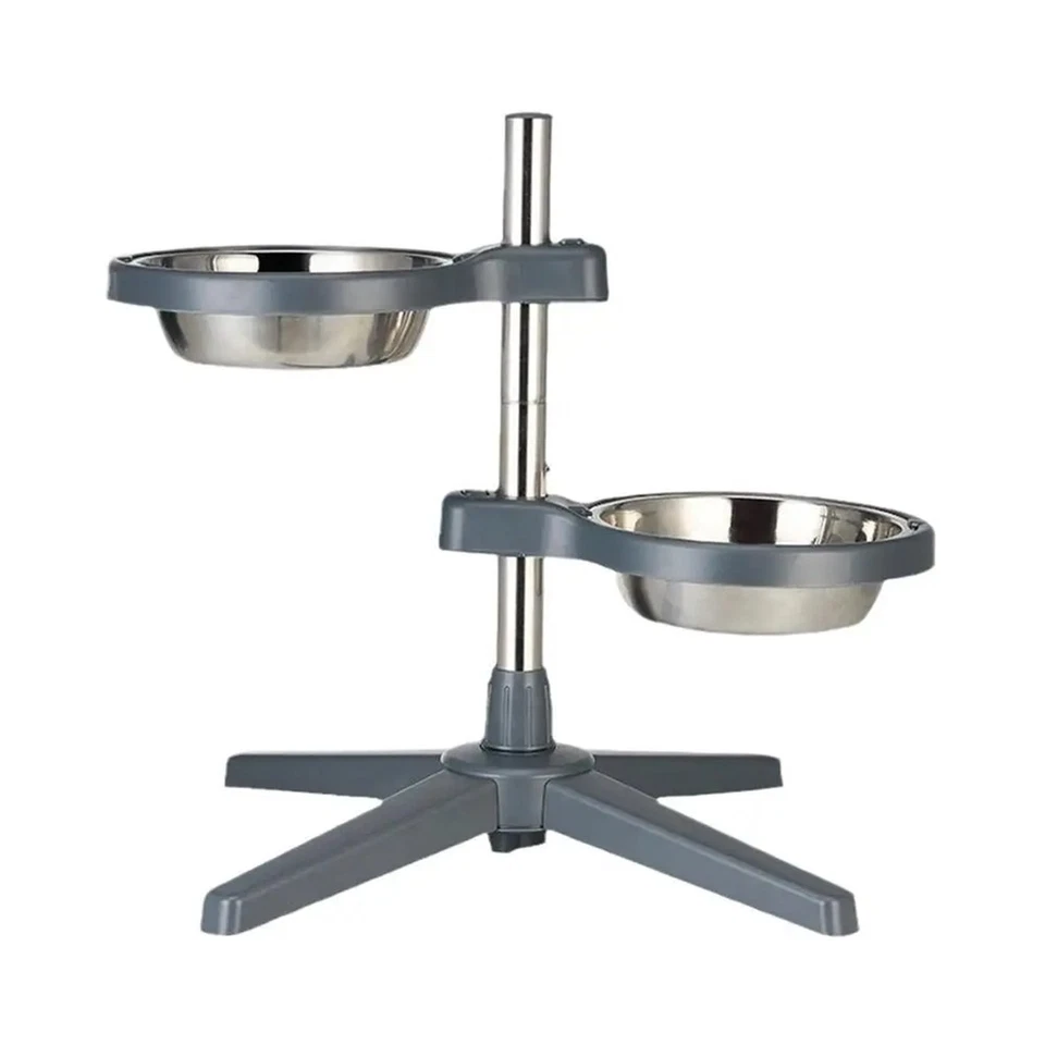 Hundenäpfe Höhenverstellbar Rutschfest Erhöht Haustier Futterstation Rutschfest8451