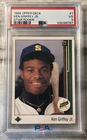1989 UPPER DECK #1 KEN GRIFFEY JR RC SEATTLE MARINERS PSA 3 VERY GOOD