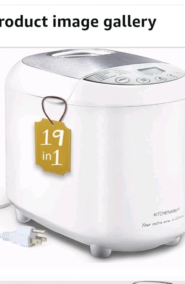 Smart Bread Maker Model KA8510 By Kitchen Arm
Opens in a new window or tab