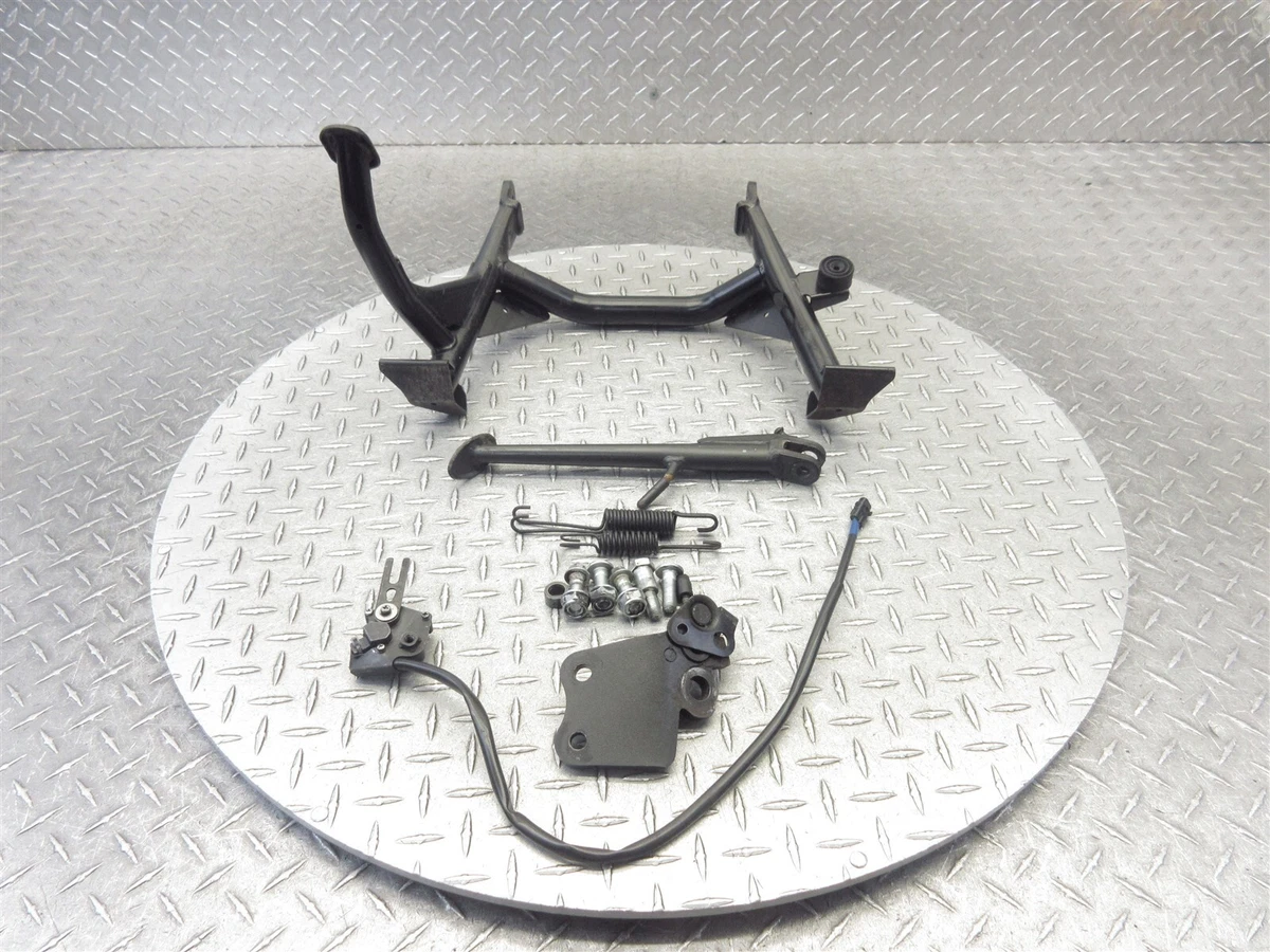 Zijstandaards Motorcycle CNC Aluminium Side Stand Vergroter Plaat Kickstand Vergroten Extension Pad Voor KAWASAKI Voor VERSYS1000 Voor Versys 1000 KLE1000 (Color : Green