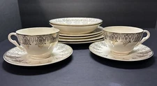 Le Bon Ware USA 10 Piece Dinnerware Set-2 Place Settings-Rare