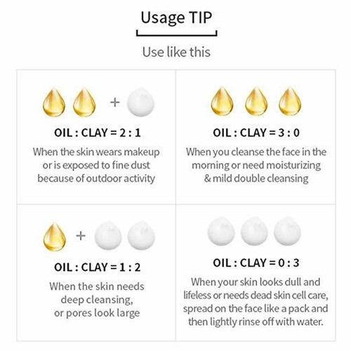BLACK CLAY Cleanser + Cleansing Oil Micro Clay Olive Oil Bamboo Rose ANTI-AGING - Picture 6 of 9