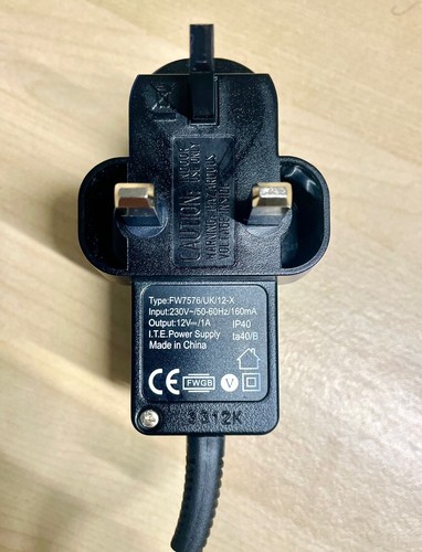 Genuine Original I.T.E power supply ip40 ta40/B Type FW7576/UK 12-X REF150 - Picture 4 of 4