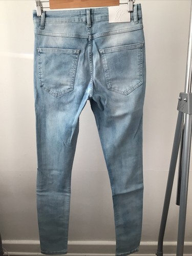 Gym King - Jeans strappato azzurro chiaro - Taglia 28 - Nuovo - 24€ - Foto 7 di 12