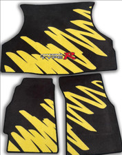 Dc2 Integra Type R Zig Zag Mat Set - 5pc - 2 Fronts 2 Rears 1 Trunk Mat