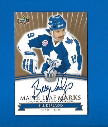 2017-18 TORONTO MAPLE LEAFS CENTENNIAL LEAF MARKS AUTOGRAPH & AKA CARD SEE LIST - Picture 7 of 91