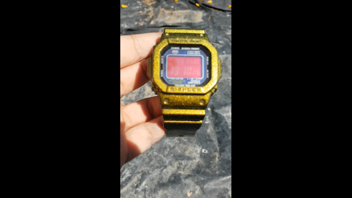 CASIO G-SHOCK GLX-5600 メタルカスタム MOD ゴールド CASIO G-SHOCK GLX-5600 メタルカスタム MOD ゴールド