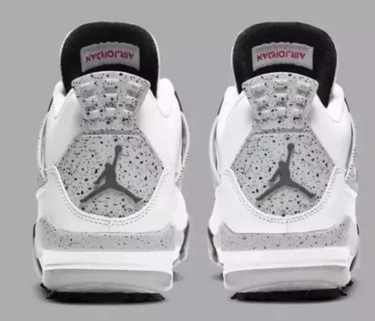 Nike Air Jordan 4 Golf Shoes Men\'s Size‎ 6.5/ Wmns 8? White Cement CU9981 100 Nike Air Jordan 4 IV Retro Golf White Cement CU9981-100  main image 3