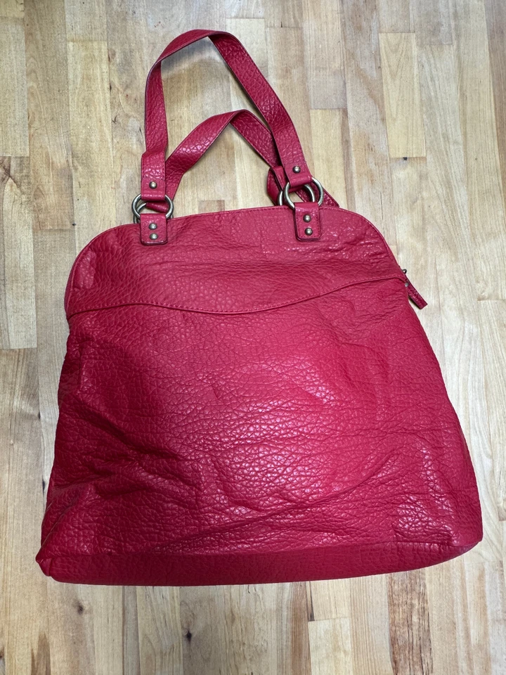 VOLCOM Indulge Carry All RED rot Handtasche Bag New NEUWARE PORTOFREI !! - Bild 3 von 4