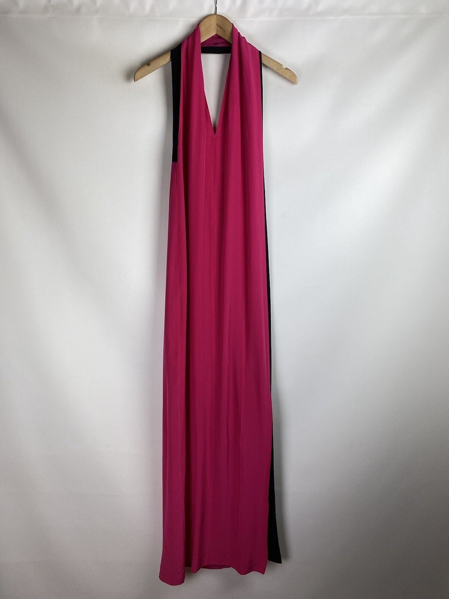 Maison Margiela 1st Line ladies sleeveless silk bodycon maxi dress size 38