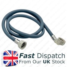 Washing Machine 1.5m Extension Hot Cold Water Inlet Hose Pipe 3/4" BSP Fittings